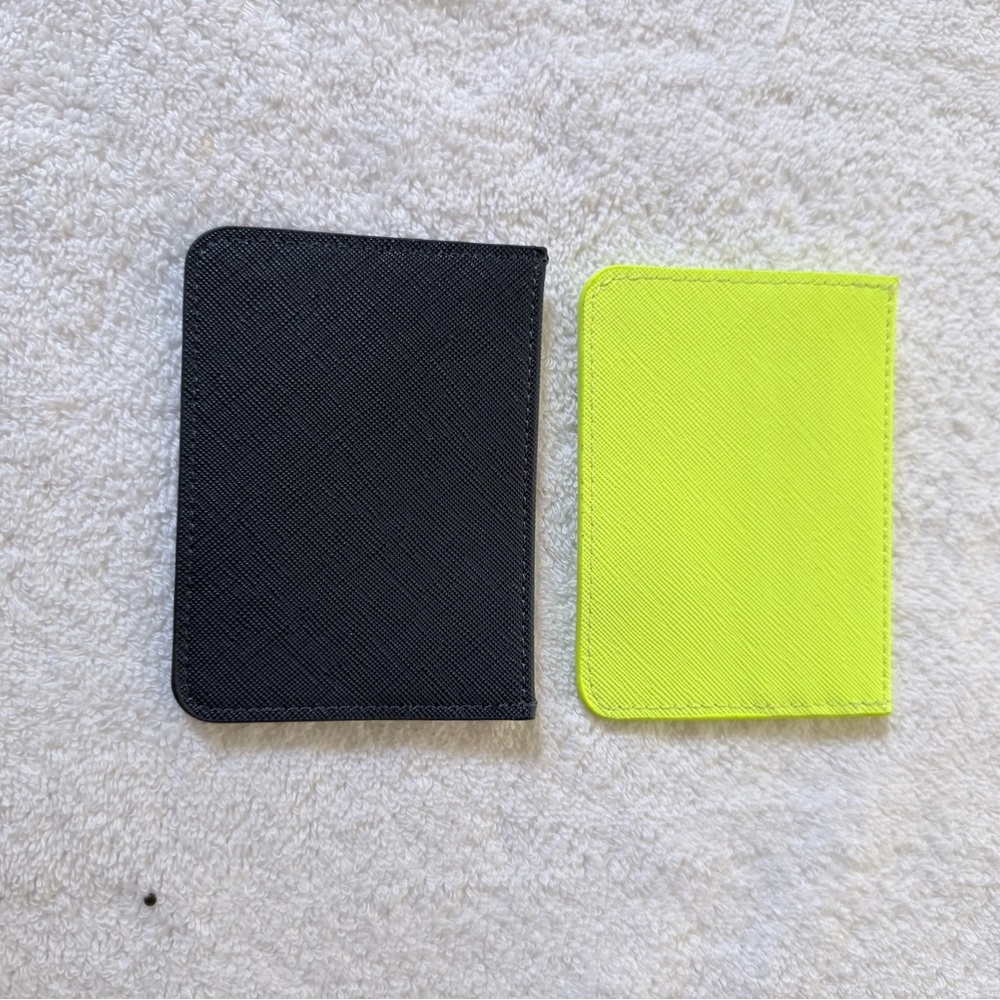 Black and Yellow Card Holder Set - Picture 2 of 4
